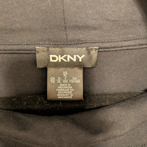 DKNY Black Hoodie Dress - Picture 4 of 5